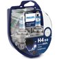 Set 2 Becuri Far H4 60/55w 12v Racing Vision Gt200 Philips /