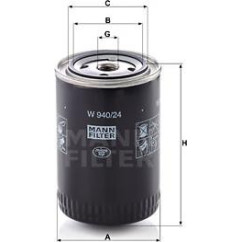 Filtru ulei Mann-Filter W 940/24 W 940/24 la reducere -15%