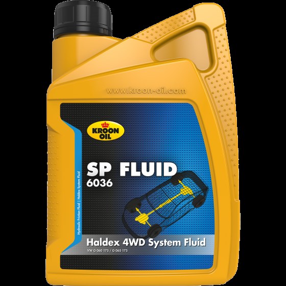 Ulei hidraulic KROON OIL SP Fluid 6036 Haldex 4WD System Fluid 36979, 850 ml