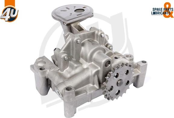 4U Autoparts 44204PU - Pompa ulei aaoparts.ro