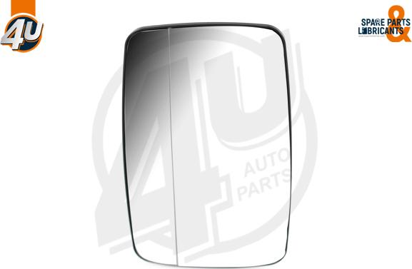 4U Autoparts 41500MR - Sticla oglinda, oglinda retrovizoare exterioara aaoparts.ro
