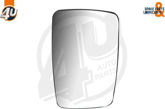 4U Autoparts 41501MR - Sticla oglinda, oglinda retrovizoare exterioara aaoparts.ro