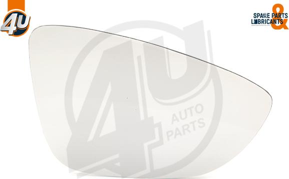 4U Autoparts 41529VV - Sticla oglinda, oglinda retrovizoare exterioara aaoparts.ro