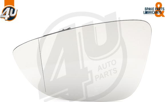 4U Autoparts 41528VV - Sticla oglinda, oglinda retrovizoare exterioara aaoparts.ro