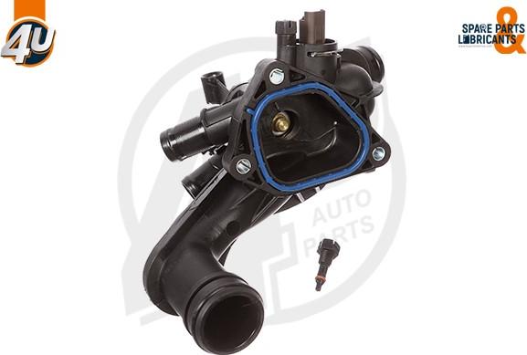 4U Autoparts 47612PU - Termostat,lichid racire aaoparts.ro
