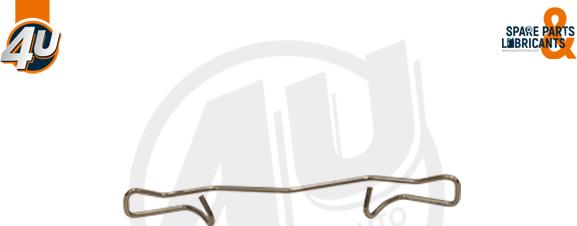 4U Autoparts 47190VV - Set accesorii, etrier frana aaoparts.ro