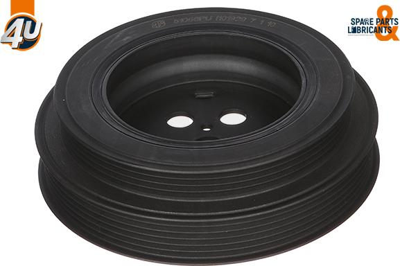 4U Autoparts 51066PU - Fulie curea, arbore cotit aaoparts.ro