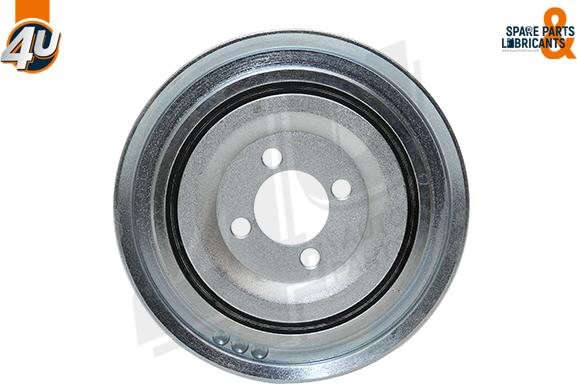 4U Autoparts 51063PU - Fulie curea, arbore cotit aaoparts.ro