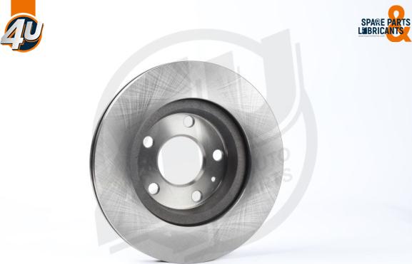 4U Autoparts 52503VV - Disc frana aaoparts.ro