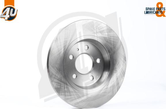 4U Autoparts 52515VV - Disc frana aaoparts.ro