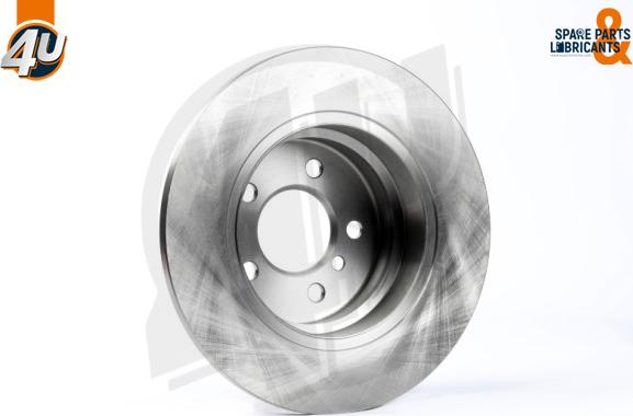 4U Autoparts 52525VV - Disc frana aaoparts.ro