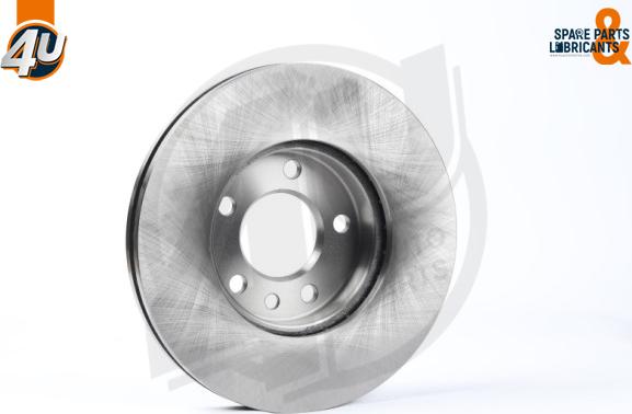4U Autoparts 52575VV - Disc frana aaoparts.ro