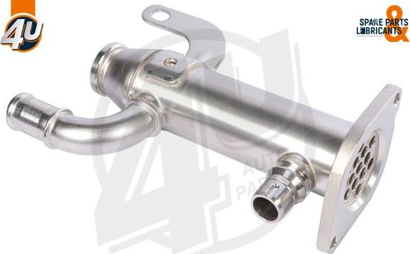 4U Autoparts 61661PU - Radiator, recirculare gaze de esapament aaoparts.ro