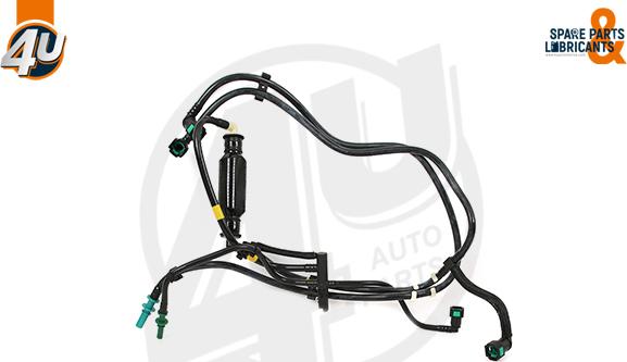 4U Autoparts 61614PU - Conducta alimentare cu combustibil aaoparts.ro