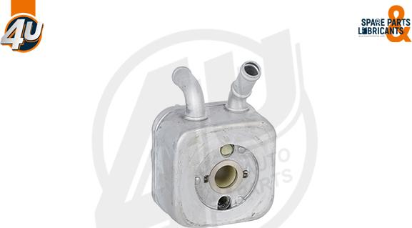 4U Autoparts 14343VV - Radiator ulei, ulei motor aaoparts.ro