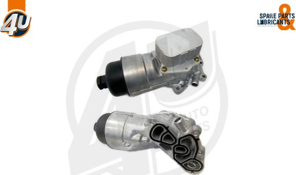4U Autoparts 14388VL - Radiator ulei, ulei motor aaoparts.ro