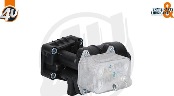4U Autoparts 14297VV - Radiator ulei, ulei motor aaoparts.ro