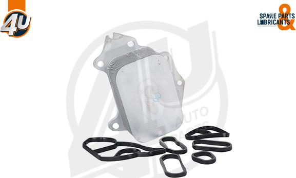 4U Autoparts 14275PU - Radiator ulei, ulei motor aaoparts.ro