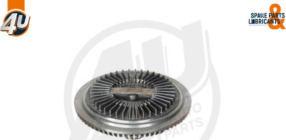 4U Autoparts 15503FR - Cupla, ventilator radiator aaoparts.ro