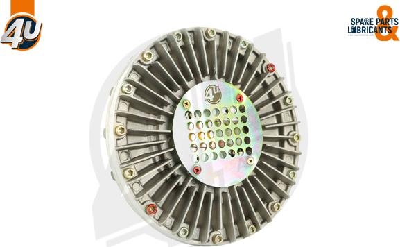 4U Autoparts 15383RV - Cupla, ventilator radiator aaoparts.ro