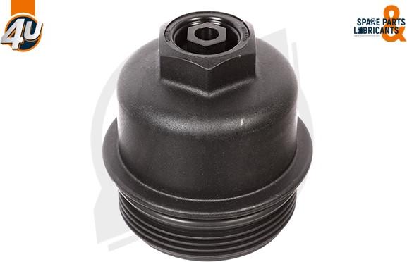 4U Autoparts 16486BW - Capac, carcasa filtru ulei aaoparts.ro