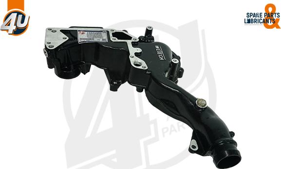 4U Autoparts 16500MN - Carcasa, pompa de apa aaoparts.ro