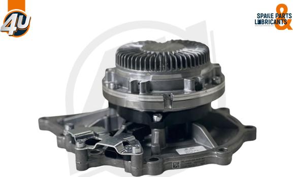 4U Autoparts 13972ME - Pompa apa aaoparts.ro