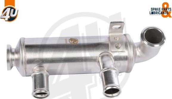 4U Autoparts 13295PU - Radiator, recirculare gaze de esapament aaoparts.ro