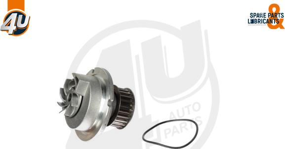 4U Autoparts 13259OP - Pompa apa aaoparts.ro