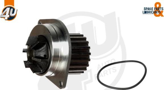 4U Autoparts 13276PU - Pompa apa aaoparts.ro