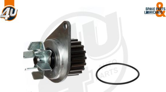 4U Autoparts 13278PU - Pompa apa aaoparts.ro