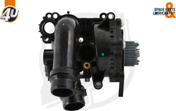 4U Autoparts 13749VV - Pompa apa aaoparts.ro