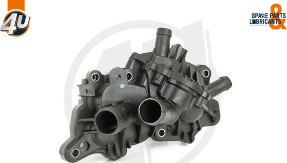 4U Autoparts 13748VV - Pompa apa aaoparts.ro