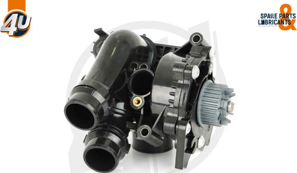 4U Autoparts 13750VV - Pompa apa aaoparts.ro