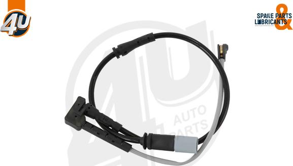 4U Autoparts 12490MI - Senzor de avertizare,uzura placute de frana aaoparts.ro