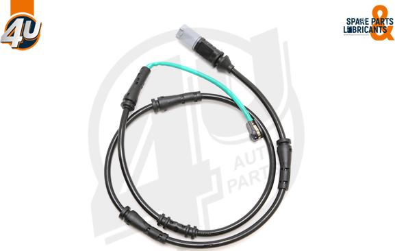 4U Autoparts 12441BW - Senzor de avertizare,uzura placute de frana aaoparts.ro