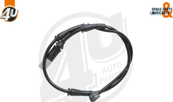 4U Autoparts 12443BW - Senzor de avertizare,uzura placute de frana aaoparts.ro