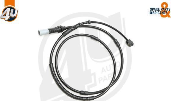 4U Autoparts 12442BW - Senzor de avertizare,uzura placute de frana aaoparts.ro