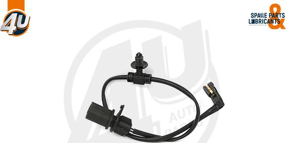 4U Autoparts 12468VV - Senzor de avertizare,uzura placute de frana aaoparts.ro