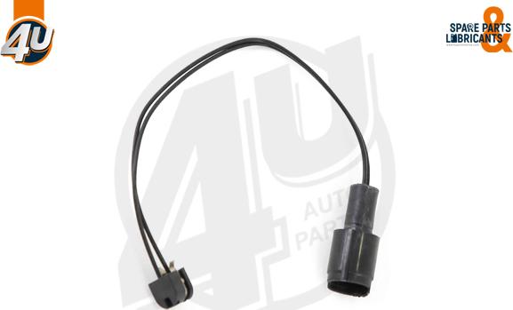 4U Autoparts 12401BW - Senzor de avertizare,uzura placute de frana aaoparts.ro
