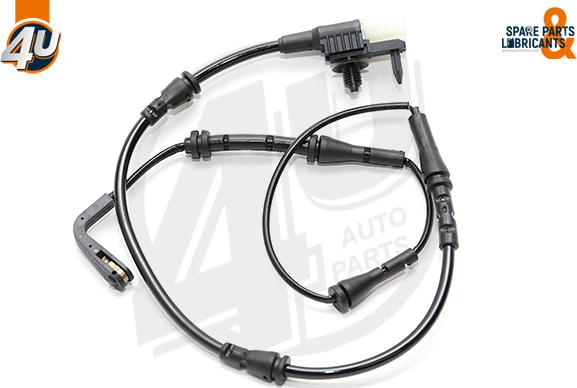 4U Autoparts 12515LR - Senzor de avertizare,uzura placute de frana aaoparts.ro