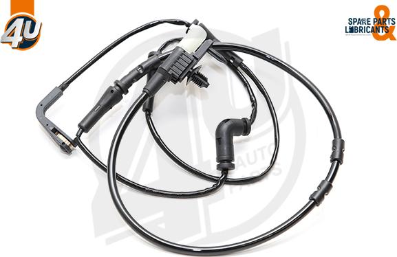 4U Autoparts 12516LR - Senzor de avertizare,uzura placute de frana aaoparts.ro