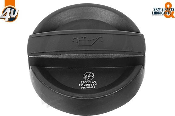 4U Autoparts 12665BW - Buson,umplere ulei aaoparts.ro