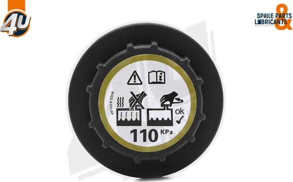4U Autoparts 12680LR - Buson,vas expansiune aaoparts.ro