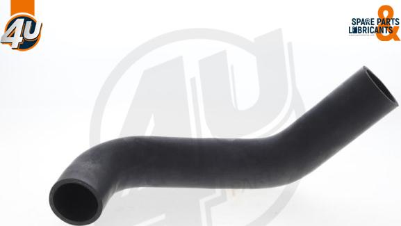 4U Autoparts 12897MN - Furtun radiator aaoparts.ro