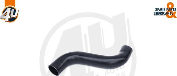 4U Autoparts 12858MN - Furtun radiator aaoparts.ro
