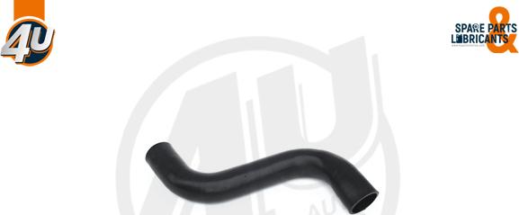 4U Autoparts 12861MN - Furtun radiator aaoparts.ro