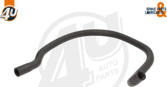 4U Autoparts 12886MN - Furtun radiator aaoparts.ro