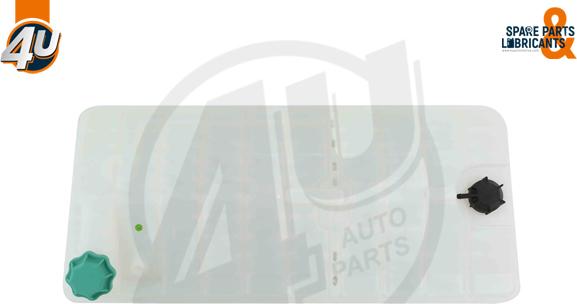 4U Autoparts 12834MN - Vas de expansiune, racire aaoparts.ro