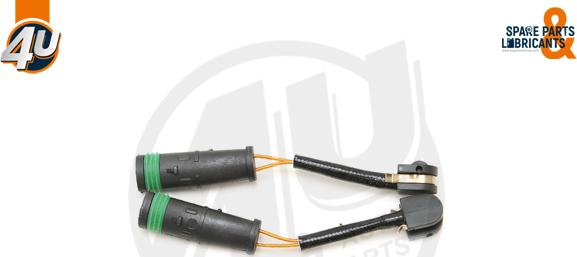 4U Autoparts 12359MR - Senzor de avertizare,uzura placute de frana aaoparts.ro